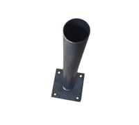 Générique LeMétal - Poteau Rond Acier Ø 60x2 mm (80 cms) - Longueur au Choix de 50 à 300 cms - Bouchon Plastique Offert !