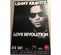 Générique Lenny Kravitz - Love Revolution Tour - 40X60Cm Affiche/Poster