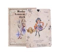 Générique Lenormandd Oracle | 36 pièces Tarot Deck | Cartes Oracle en Papier revêtues | Cartes de Tarot pour Les fêtes à la Maison, l-ES événements de Club, Les Voyages de Camping