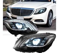 Générique Lentille De Projecteur Phare Avant Voiture, Pour Benz W205 2014 2015 - 2020 C180 C200 C260 C300 DRL, Accessoires Haute luminosité