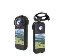 Générique Lentille de Protection pour Insta360, Protection Anti-buée et Anti-poussière de la Caméra x4Air, Capuchons d'objectif Amovibles Étanches Anti-Rayures pour Accessoires 360 x4 Air