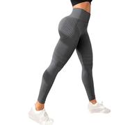 Générique Leonie and Co Women's Anti-Cellulite 3D Compression Leggings, Leonie & Co Anti-Cellulite Leggings 3D Draining Push Up (FR/ES, Tour de Taille, TG, Taille Normale, Taille Normale, Dark Grey)