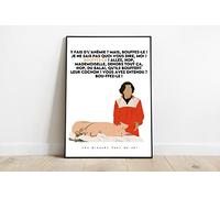 Générique Les bronzés font du ski - Copain comme cochon - Affiche - Poster - Impression (11 * 15cm)