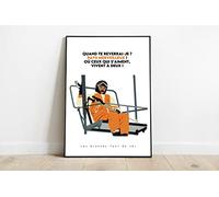 Générique Les bronzés font du ski - Pays merveilleux - Affiche - Poster - Impression (15 * 20cm)