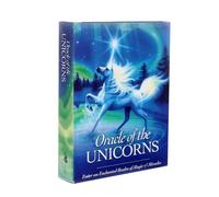 Générique Les Cartes de Tarot Oracle des Licornes,The Unicorns Oracle Tarot Cards,Tarot Card,Funny Game,Jouets de voyance