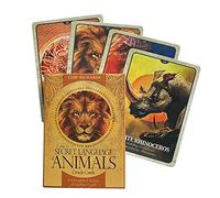 Générique Les Cartes Oracle des Animaux du langage Secret,The Secret Language Animals Oracle Cards,Tarot Deck,Firend GameJouets de voyance