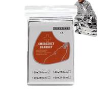 Générique Les Couvertures de Survie Spatiale,Abri Isolant de Secours - Couverture d'urgence Réflective et Pliable pour Randonnée Camping et Situations d'urgence