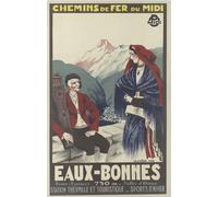 Générique LES EAUX-BONNES VALLÉE D'OSSAU Affiche Poster Reproduction - Format 50X70 cm sur Papier Luxe 300 GR. Qualité supérieure. Tous formats possibles. Nous Contacter.