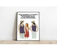 Générique Les valseuses - Affiche - Poster - Impression (Décontractés du gland, 15 * 20cm)