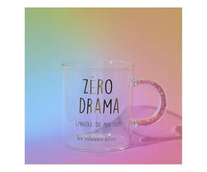 Générique Les Vilaines Filles - Mug Avec Anse à Paillettes en Verre Zéro Drama