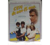 Générique L'Eté De Nos 15 Ans - Michel Sardou - 40X56Cm Affiche Cinema Originale