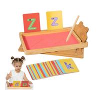 Générique Letter Formation Sand Tray, Alphabet Tracing Sensory Board Kids, Educational Spelling and Writing Tool for Recognition, Preschool Learning, Homeschool, Classroom, Boys, Girls