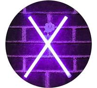 Générique Lettre de néon, LED Alphabet Lettre Lumières Batterie et USB Opéré Violet Alphabet Lettre Lumière Signe de néon Décoratif Lumière Mots Lettres Lumières (X)