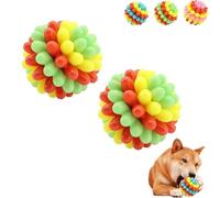 Générique Lettuce Pets Chew Ball, Heavy-Duty Spiky Chew Ball, Lettuce Pets Dog Toys, Teeth Cleaning Chewing Training, Dental-Friendly Toy for Medium & Large Dogs (I)