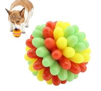 Générique Lettuce Pets Chew Ball, Heavy-Duty Spiky Dog Toy for Medium & Large Dogs, Indestructible Dental-Friendly Ball for Chewing, Teeth Cleaning, Training, Fetch, Yard & Pool Play (Green)