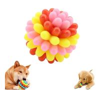 Générique Lettuce Pets Chew Ball, Lettuce Pets Dog Toys, Heavy-Duty Spiky Chew Ball - Dental-Friendly Toy for Medium & Large Dogs (Pink)