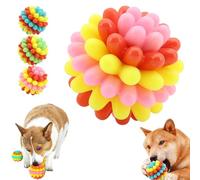 Générique Lettuce Pets Dog Toys, Heavy-Duty Spiky Chew Ball, Dental-Friendly Chewing Toys for Aggressive Chewers, Teeth Cleaning Chewing Training for Medium & Large Dogs (#B)