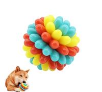 Générique Lettuce Pets Dog Toys, Lettuce Pets Chew Ball, Heavy-Duty Spiky Chew Ball - Medium & Small Dogs Teeth Cleaning Chewing Training (#B)