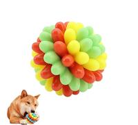 Générique Lettuce Pets Dog Toys, Lettuce Pets Chew Ball, Heavy-Duty Spiky Chew Ball - Medium & Small Dogs Teeth Cleaning Chewing Training (#C)