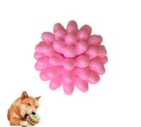Générique Lettuce Pets Dog Toys, Lettuce Pets Chew Ball, Heavy-Duty Spiky Chew Ball - Medium & Small Dogs Teeth Cleaning Chewing Training (#D)