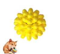 Générique Lettuce Pets Dog Toys, Lettuce Pets Chew Ball, Heavy-Duty Spiky Chew Ball - Medium & Small Dogs Teeth Cleaning Chewing Training (#F)