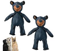 Générique Lettuce Pets Dog Toys, New Esslvyshop-Bear for Heavy Chewers, Embedded Squeaker for Interactive Play That Keeps Dogs (Blue*2)