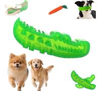 Générique Lettuce Pets Dog Toys, Slow Feed Chew and Fetch Crocodile, Dog Slow Feeder Puzzle Toy, Alligator Treat Dispensing Dog Toys, Medium & Small Dogs Teeth Cleaning (L-1PCS)