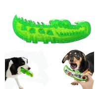 Générique Lettuce Pets Dog Toys, Slow Feed Chew and Fetch Crocodile, Slow-Feed Chews & Fetchs Alligator Dogs Chew Toy Keep Them Busy, for Large, Medium & Small Dogs Teeth Cleaning (Large)