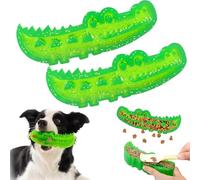 Générique Lettuce Pets Slow Feed Chew and Fetch Crocodile, Alligator Treat Dispensing Dog Toys Keep Them Busy, Dog Slow Feeder Puzzle Toy for Medium & Small Dogs Teeth Cleaning (Large*2)