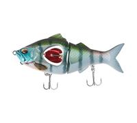 Générique Leurres de pêche vairon 3D Salt Swimbait Leurres de pêche Multi-Sections Appâts d ' Eau salée Multi-articulés Swimbait Crankbait pour appâts de Section Leurre Artificiel avec Crochet