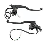 Générique Levier de frein pour avant avec câble commande d'embrayage et feu stop pour moto pour Yamaha 125cc YBR125(1 Pair)