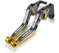 Générique Levier d'embrayage moto Pour Honda Cb500 Cb 500 1994 1995 1996 Leviers Embrayage Frein Embrayage Frein Levier Aluminium Extensible Réglable Pliable Leviers