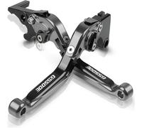 Générique Levier d'embrayage moto Pour Suzuki Gs500e Gs 500e 1994-1996 1997 1998 Levier de frein et d'embrayage pour moto Guidon extensible et réglable
