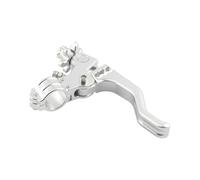 Générique Levier d'embrayage universel CNC pour moto pour Honda, pour Suzuki, pour Yamaha et pour Kawasaki(Argent)