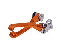 Générique Leviers de frein gauche et droit réglables pour moto, embrayage à pivot pour Light Bee SX pour Segway(Orange)