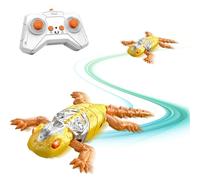 Générique Lézards Mur Crawler, Jouets Cool pour Robot Gecko - Lézard Télécommandé Radio Rampant au Sol et aux - pour Maison Fête Voyage Mur Sol Anniversaire et Noël