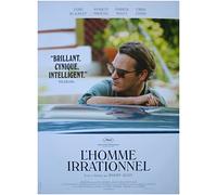Générique L'Homme Irrationnel Affiche Cinéma Originale (Petit Format 53x39 cm ROULEE) 2015 Woody Allen Joaquin Phoenix Emma Stone