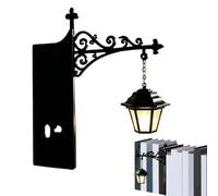 Générique Library Lamp Vintage LED Bookshelf Lantern Reading Decor