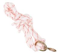 Générique Licol pour Bovins Blanc en Corde Tressée, Licol D'entraînement Résistant, Bride Pratique pour Veaux et Bétail, Corde de Traction Légère et Solide pour Ferme et Ranch