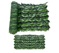 Générique Lierre Artificiel pour Clôture d'Intimité,Feuillage Dense Résistant aux Intempéries - Clôture Brise-Vue en haie Artificielle - pour Fond de Mariage Bar Restaurant Terrasse Jardin