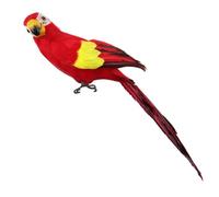 Générique Lifelike Parrot - Vibrant Garden Accent | Artificial Macaw + Real Detailing | Gardeners Home Decor Enthusiasts for Balcony Tree Fence Outdoor Display