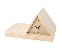 Générique Light Alarm Clock - Ergonomic Bookmark Display - Triangle Book Holder with Cup Storage,for Men Women Friend Teacher Student Writer Lover Bedroom Workplace Counter Reading