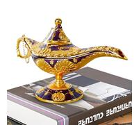 Générique Light - Lampe De Légende Rétro, Articles Métalliques En De Zinc, Pot Orné Antique Avec Motif Floral En Relief | Outil De Décoration De Table Sûr À Utiliser, Bon Sens Pour Une U