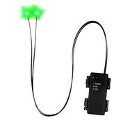 Générique Light Up Eyes Halloween | 0.5cm Skull Cosplay Light Up Eyes with Timer | Multiple Applications LED Decorations Spooky Props for Tombstones Skeletons Outdoor Halloween Pumpkin