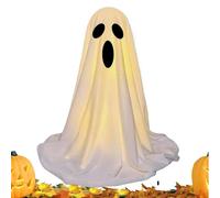 Générique Light Up Ghost, Scary String Figure, Tabletop Halloween Ornament, Built-in LED Lights, Battery Operated Design, Ideal for Indoor Displays and Spooky Outdoor Decor on Porches Or Mantels