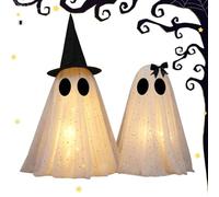 Générique Light Up Ghosts - 9.84 inch Halloween Table Decor Set 2