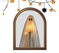 Générique Light Up Halloween Mirror Tabletop Holiday Spooky Display Decor