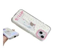 Générique Light Up Phone Casefor iPhone 17 Pro Max - LED Flash on Calls, Merry Christmas Theme, Shockproof, Ideal Gifts for Allwith Vibrant Lights. (Ink-Splatter Cat,for iPhone 13ProMax)