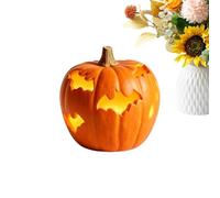Générique Light Up Pumpkins - Resin Table Lamp Decor | Fall Centerpiece