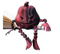 Générique Light Up Statue Pumpkin - Halloween Decorations Horror Movie Movie Garden, Ensemble De 2 Pumpkins Halloween Decoration avec des Lumières Colorées - Affichage De Saison pour Le Jardin De